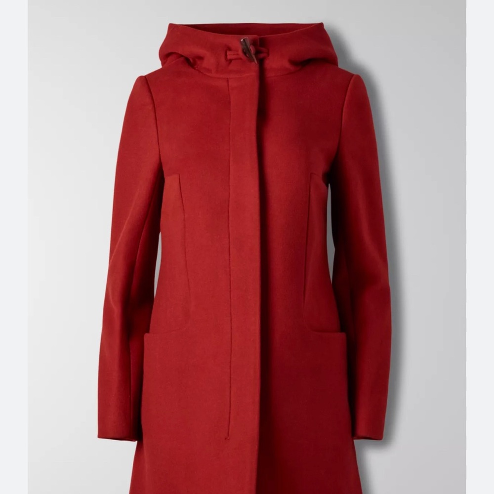 Babton Pearce Burgundy Aritzia Coat